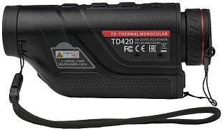 Тепловизионный монокуляр Guide TD420 400х300 25мм х2.4/х4.8/x9.6 ЛЦУ WiFi 1000м - фото 4