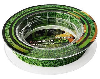 Шоклидер Prologic Bulldozer Mimicry Green Ghost XP 100м 24lbs 11.0кг 0.40 - фото 2