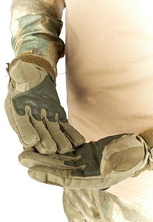 Перчатки Fantom Force Альфа тактические с пальцами хаки - фото 5