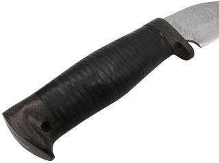 Нож Росоружие Малек 95х18 кожа гравировка - фото 4