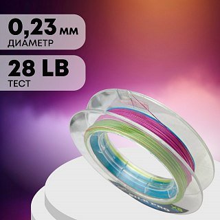 Шнур Riverzone Silk Pro WX8 PE 2,0 150м Colorful - фото 2