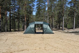 Палатка Talberg Taurus 4 зеленая - фото 7