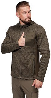 Куртка флисовая King Hunter Arctic hood green - фото 4
