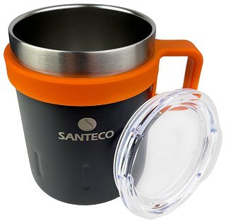 Термокружка Santeco Kemi 350мл black - фото 3