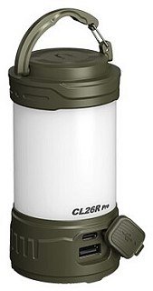 Фонарь Fenix кемпинговый CL26R Pro оливковый 650 люмен Powerbank - фото 4