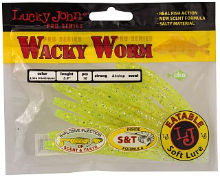 Приманка Lucky John червь Pro series wacky worm 09,90/071