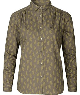 Рубашка Seeland Skeet lady olive feather  - фото 1