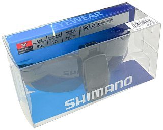 Очки Shimano HG-002N накладки с клипсой на кепку Matt black smoke  - фото 6