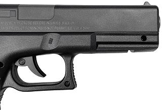 Пистолет Stalker S17 4,5мм черный - фото 2