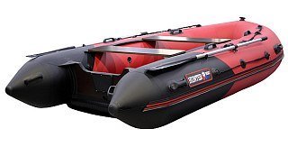 Лодка Хантер 330 Про красно-черный - фото 1