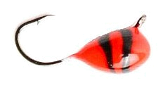 Мормышка Lumicom Капля с ушком вольф обмазка-винт 3,2мм RBL 1/10 - фото 1