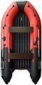 Лодка Мастер лодок Ривьера Компакт 3600 НДНД комби красный/черный