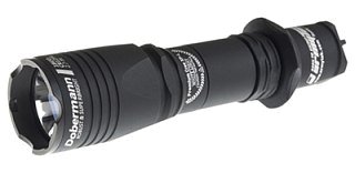 Фонарь Armytek Dobermann XP-L 1150ml теплый black - фото 1