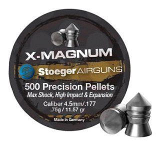 Пульки Stoeger X-Magnum 4,5мм 500 шт