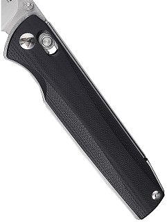 Нож SRM 258L-GB Satin сталь D2 рукоять Black G10 - фото 6
