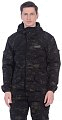 Куртка Huntsman Горка-3 черный демисезонный мультикам смесовая