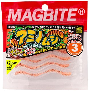 Приманка Magbite MBW09 Aminomushi 3,0" цв.07