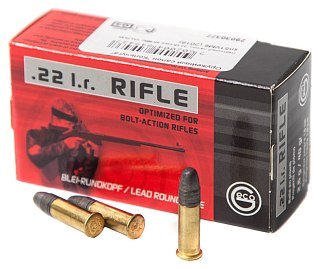 Патрон 22 LR Geco Rifle 2,6гр 1/50