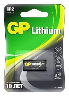 Батарейка GP CR2 Lithium CR2E-2CR1 - фото 1