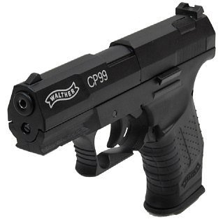 Пистолет Umarex Walther CP 99 черный металл - фото 2