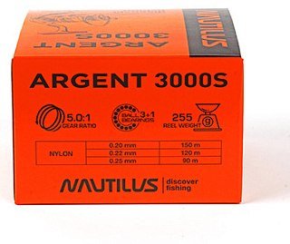 Катушка Nautilus Argent 3000S Com - фото 12