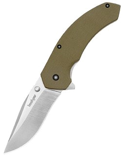Нож Kershaw 1750 Lahar складной сталь VG-10 зеленая рукоять - фото 1
