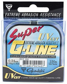 Леска Gamakatsu Super G-Line 0,24мм 150м