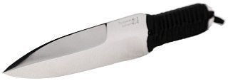 Нож Росоружие Боец-2 сталь 95х18 фиксированный клинок рукоять намотка - фото 3
