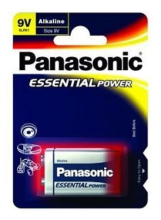 Батарейка Panasonic Essential Power 9V 6LR61 бл/1 - фото 2