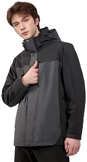 Куртка Humtto 2в1 960 Black-Grey - фото 1