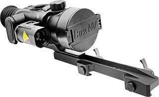 Тепловизионный прицел лазерный дальномер RikaNV Lesnik 350L 1200м 384x288 50мм х - фото 6