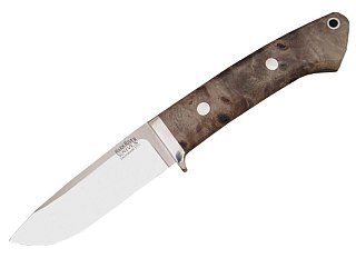 Нож Bark River Drop Point Hunter California Buckeye Burl ста