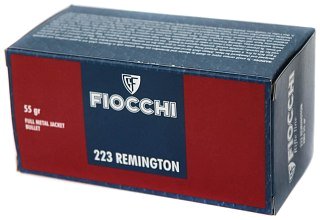 Патрон 223Rem Fiocchi FMJ 3,5г 1/50 - фото 3