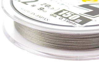 Шнур Yo-Zuri PE Super X Wire 4 Silver 150м 1.2/0.191мм 9.0кг - фото 2