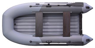 Лодка Boatsman BT320A надувная серо-графитовый - фото 4