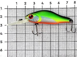 Воблер Zipbaits Khamsin jr DR 537R - фото 2