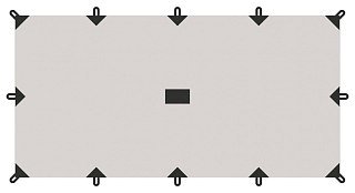 Тент Talberg TENT 4X6м SAHARA серый