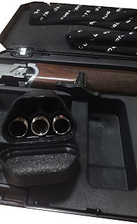 Ружье Huglu 104 AE Silver Black SAP 12х76 760мм - фото 10