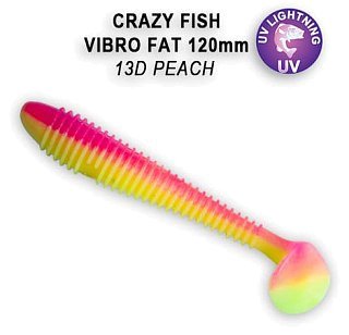 Приманка Crazy Fish Vibro fat 4,7'' 39-120-13d-6
