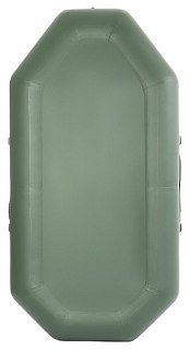 Лодка Тонар Бриз 190 с веслами зеленый - фото 4