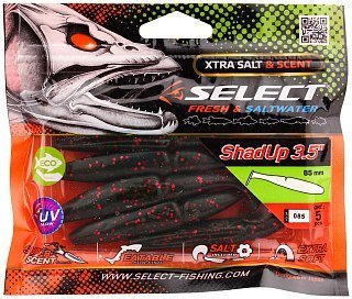 Приманка Select Shad up 3,5" цв. 085 уп 5шт