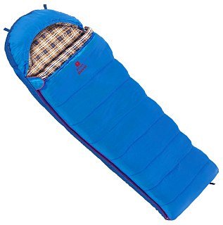 Спальник BTrace Duvet правый серый/синий