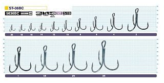Крючки Owner тройник ST-36BC №12 - фото 2