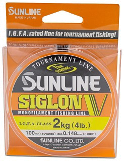 Леска Sunline Siglon V clear 100м 0,148мм - фото 3