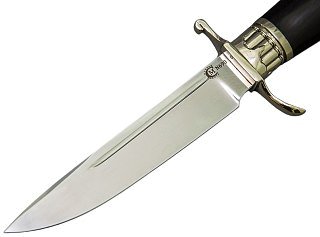 Нож ИП Семин НКВД сталь N690 литье патрон граб - фото 3