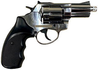 Револьвер Курс-С Таурус-S 10ТК сигнальный 2,5" 5,5мм хром - фото 2