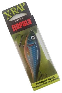 Воблер Rapala X-Rap Twitchin shad XRTS08-BGH