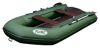 Лодка Flinc FT340K надувная оливковый - фото 1