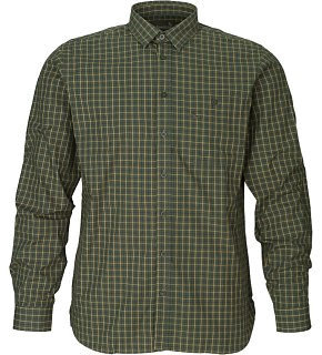 Рубашка Seeland Warwick shirt pine green check - фото 1