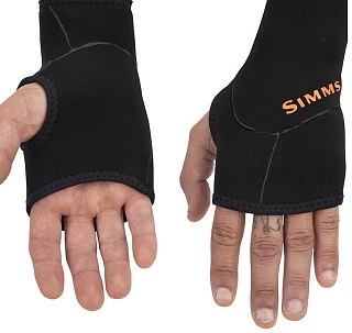 Митенки Simms Kispiox Mitt Black  - фото 2